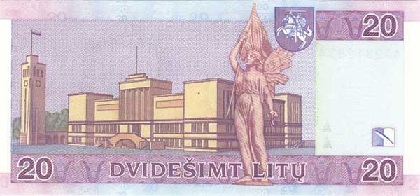 20 lithuanian litai