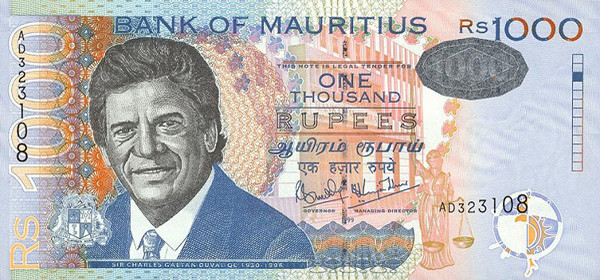 1000 mauritian rupees