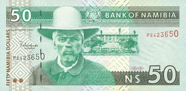 50 namibian dollars