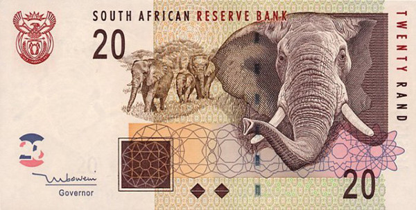 20 south african rands
